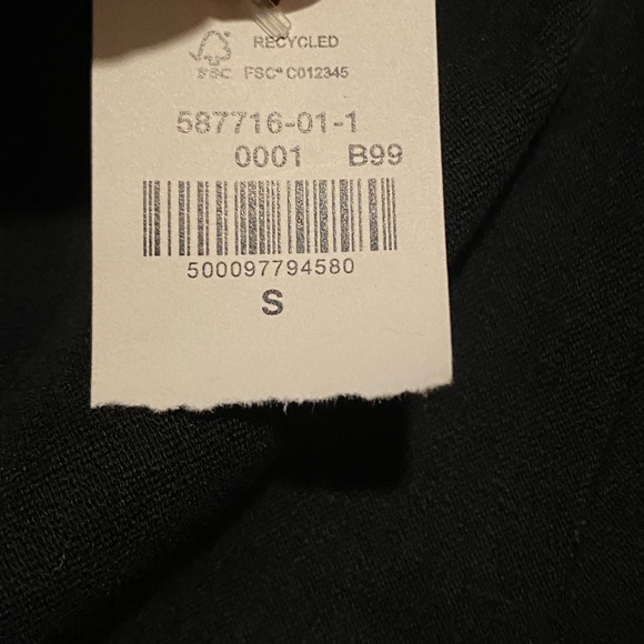 Old Navy Slim Fit Fitted Blazer black S NWT - Picture 4 of 7